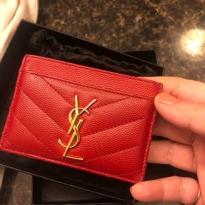 Saint Laurent card holder